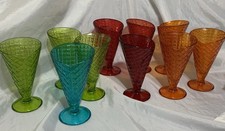 Glass Waffle Cone Desert Ice