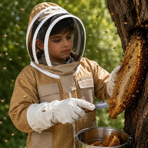Kids beekeeping jacket - jacket, layer