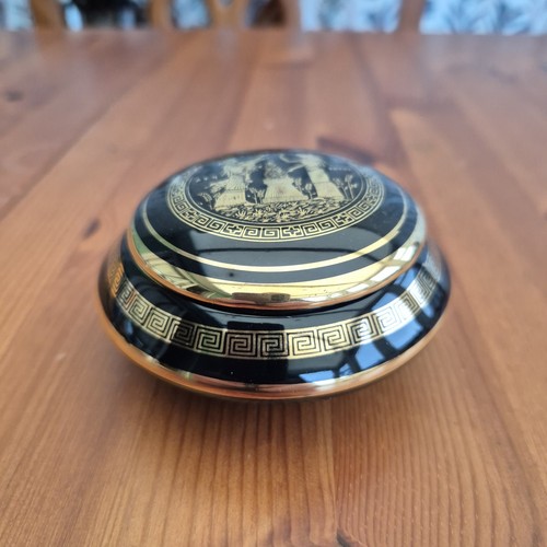 Vintage 24k gold black - 24k, black/gold