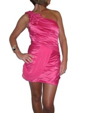 Womens Satin Asymmetrical