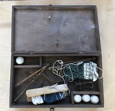 Antique Table Tennis Net Set