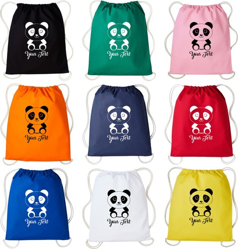 Personalised cute panda bear - personalised,