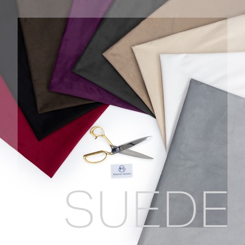 Faux suede upholstery fabric - suede,