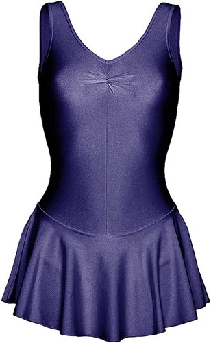 Girls shiny nylon lycra skirt - girls,