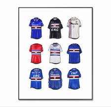 Sampdoria Football Shirt