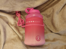 HydroJug Hydro Jug Pink Moment 2L Water Bottle with Sleeve missing Box & Straw