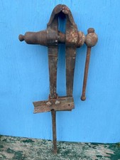 Vintage Blacksmith Post Leg