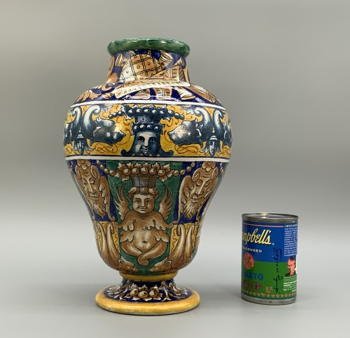 Large italian majolica - italian,