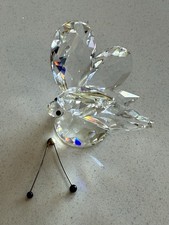 Swarovski Crystal Large Butterfly - Antenae Need Glueing Back On
