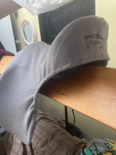 Albion saddle cover grey - albion,