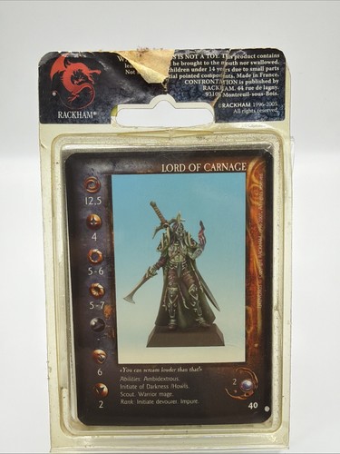 Rackham confrontation lord - confrontation:, of