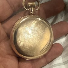 Elgin Gold Plated Full Hunter