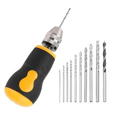 Manual Drill  Hand Drill Tool Portable Tool Set Small Hand Drill,4173