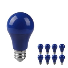 8 Pack E27 Screw LED Bulb SMD