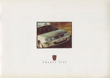 CAR BROCHURE: ROVER 25 - SEPTEMBER 2000 (INCL. i/iE/iL/iS/GTi)