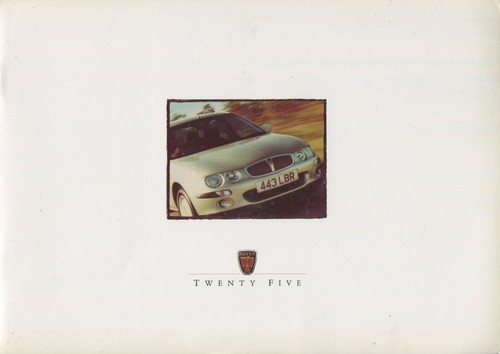 Car brochure rover - car, brochure: