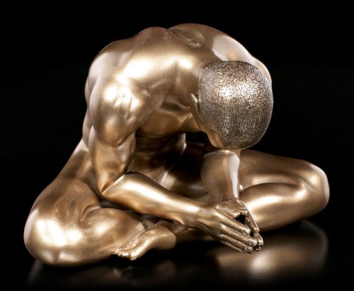 Male nude figurine in - nude,