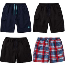 Mens Swim Shorts Elasticated