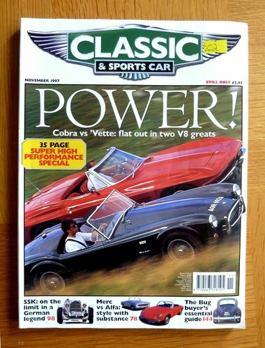 Classic sports car magazine - sports,