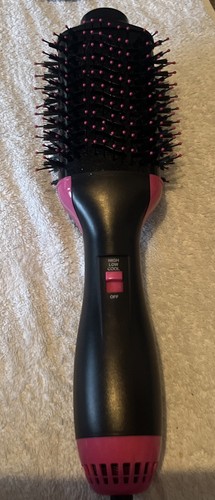 Hair straightening brush - hair,