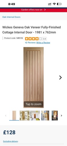 Wickes geneva oak veneer - wickes,