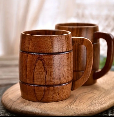 Acacia cup 400ml handcrafted - cup,