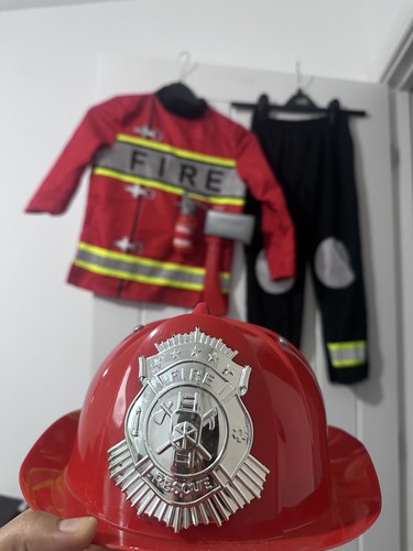 Fireman costume with - costume,