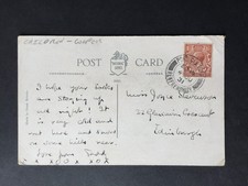 GB 1931 PORT GLASGOW POSTMARK ON PHYLLIS COOPER POSTCARD TO EDINBURGH