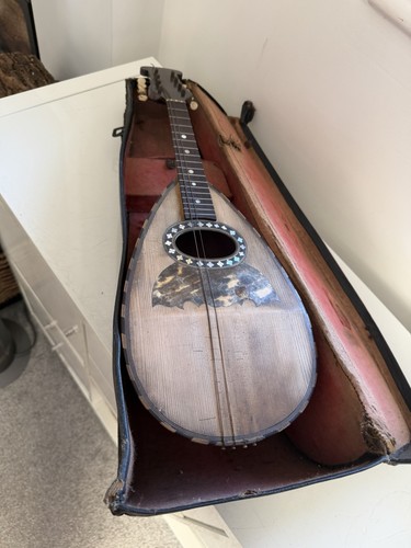Vintage mandolin with case - vintage,