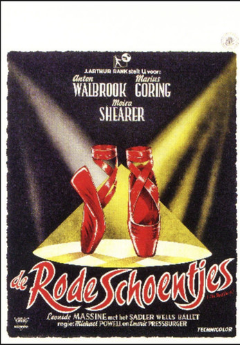 Vintage the red shoes - "the,