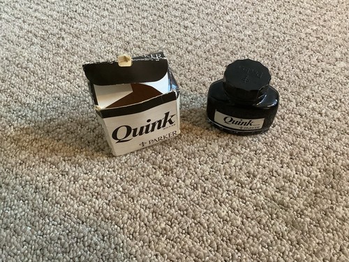 Vintage parker quink - parker, glass