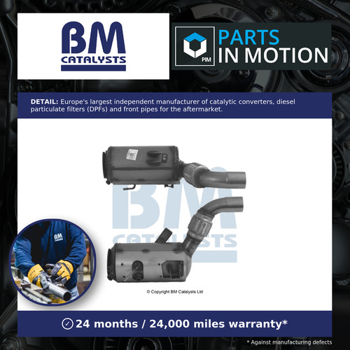 Catalytic converter with dpf - with,