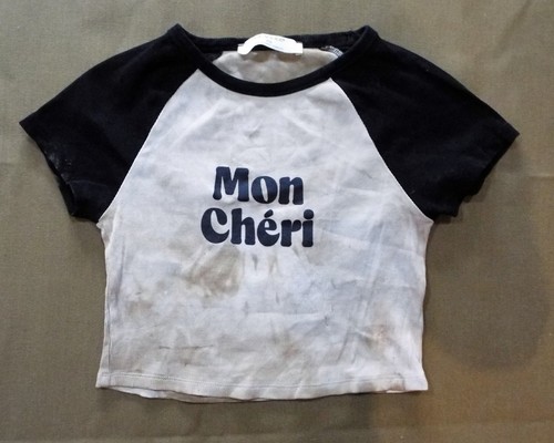 Mon cheri distressed black - black, &