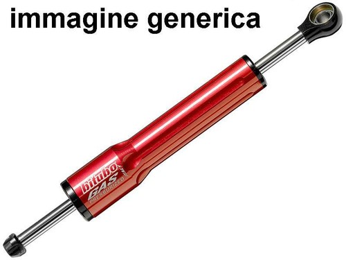 Steering damper kit - red, over