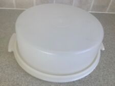 Tupperware Vintage Cake Dome Store & Serve Base & Lid