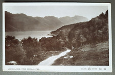 Postcard Lochgoilhead,From Douglas Pier.Argyll & Bute.Scotland.RP 1933