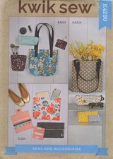 Kwik Sew Pattern 4299 Bags