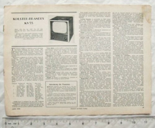 1954 circuit diagram tech - 1954,