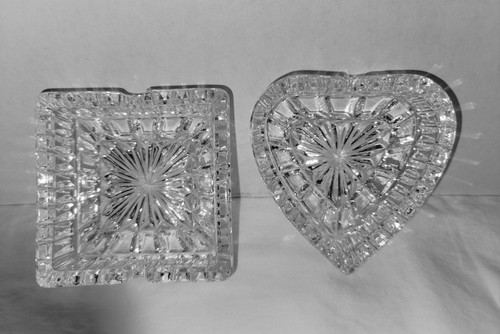 Vintage cut lead crystal - cut,