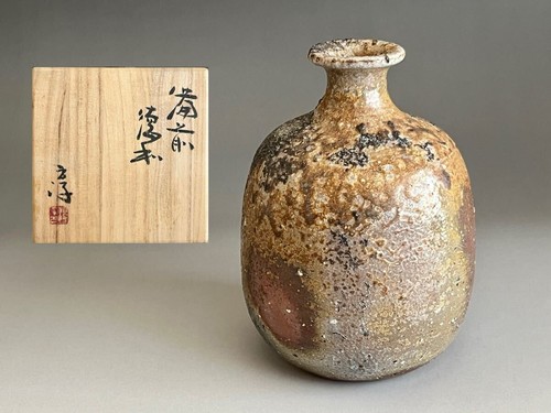 Bizen ware sake tokkuri - ware,
