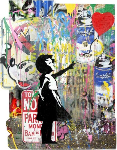 Brainwash balloon girl - balloon,