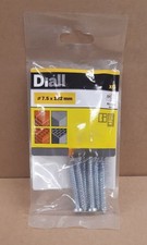 Diall Pan head Steel Concrete screw (Dia)7.5mm (L)132mm, Pack of 6