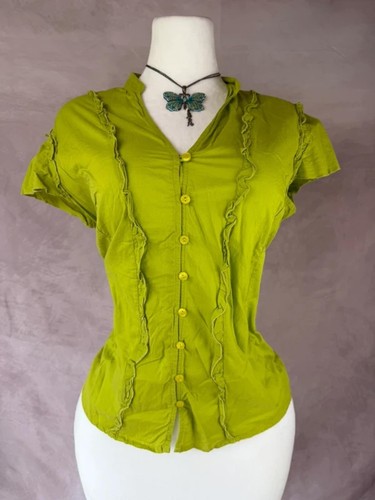 Per una y2k lime green - per, cotton