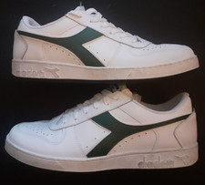 Mens Diadora Magic Basket Low Icona White Trainers Size 10.5