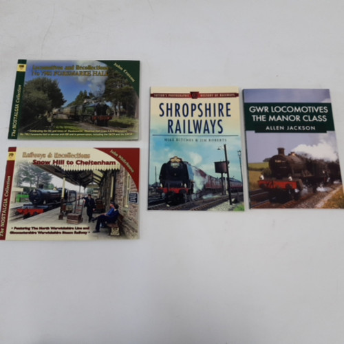 Set railway steam engine - railway,