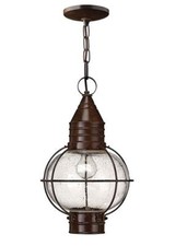 Small Solid Antique Brass Ship Light Style Chain Hanging Ceiling Light