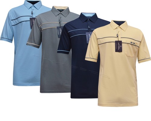 Short sleeve golf polo shirt - short,
