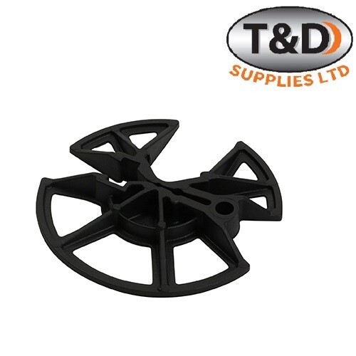 Timco 65mm black - black, insulation