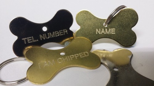 Engraved dog tag tags - dog,