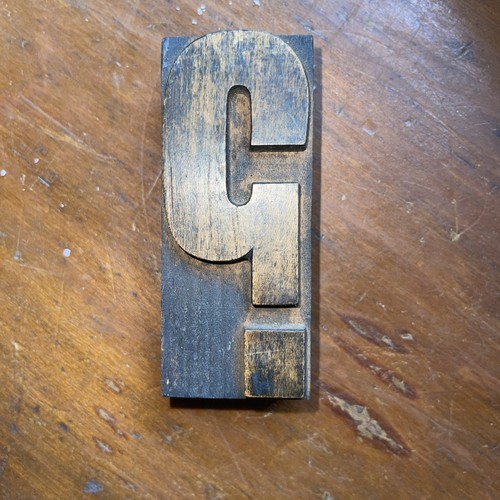 Vintage wooden letterpress - ,